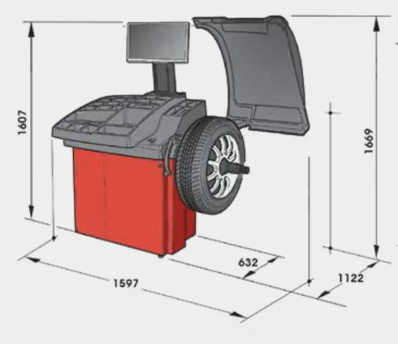 EM9380C XLine 외형 치수